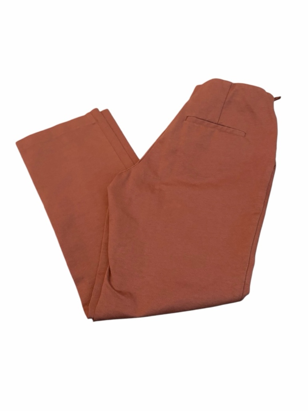 AMANDA + CHELSEA brown ponte knit pants